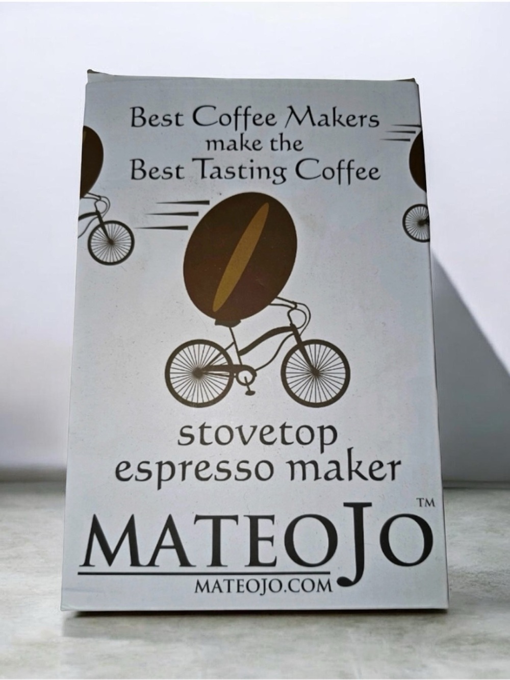 NWB MATEOJO Stovetop Espresso Maker